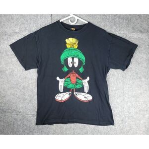 Marvin The Martian Shirt Adult Medium Looney Tunes Faded Graphic Tee